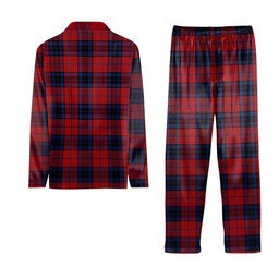 ScotsTee Shop Scottish Thomson Bonner Tartan Pajama Satin Velvet Flannel Pajama Set