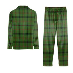 ScotsTee Shop Scottish Strachan Hunting Tartan Pajama Satin Velvet Flannel Pajama Set