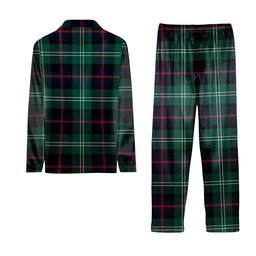 ScotsTee Shop Scottish Sutherland Old Modern Tartan Pajama Satin Velvet Flannel Pajama Set