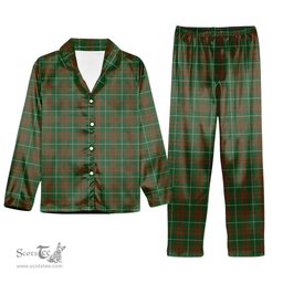 ScotsTee Shop Scottish O'Neill Australia Tartan Pajama Satin Velvet Flannel Pajama Set