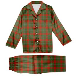 ScotsTee Shop Scottish Strange Ancient Tartan Pajama Satin Velvet Flannel Pajama Set