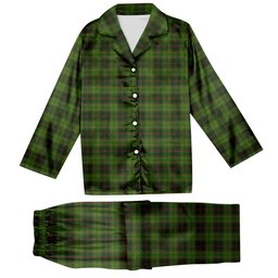 ScotsTee Shop Scottish Tomass Tartan Pajama Satin Velvet Flannel Pajama Set