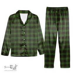 ScotsTee Shop Scottish Tomass Tartan Pajama Satin Velvet Flannel Pajama Set