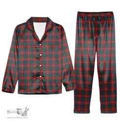 ScotsTee Shop Scottish Wilson 04 Tartan Pajama Satin Velvet Flannel Pajama Set