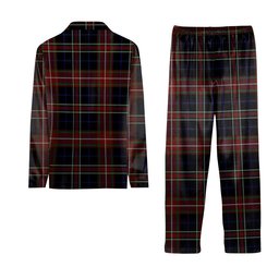 ScotsTee Shop Scottish York Region Pipe Band Tartan Pajama Satin Velvet Flannel Pajama Set