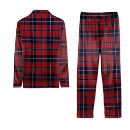 ScotsTee Shop Scottish Wishart Dress Tartan Pajama Satin Velvet Flannel Pajama Set