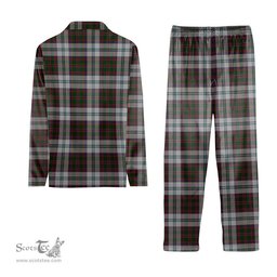 ScotsTee Shop Scottish Stewart of Appin Dress 1 Tartan Pajama Satin Velvet Flannel Pajama Set