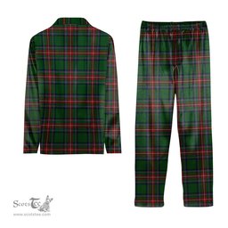 ScotsTee Shop Scottish Sillars 2 Tartan Pajama Satin Velvet Flannel Pajama Set