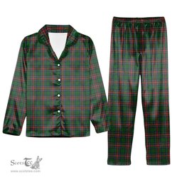 ScotsTee Shop Scottish Sillars 2 Tartan Pajama Satin Velvet Flannel Pajama Set