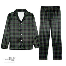 ScotsTee Shop Scottish Webster Tartan Pajama Satin Velvet Flannel Pajama Set