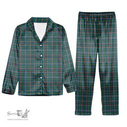 ScotsTee Shop Scottish Penman Tartan Pajama Satin Velvet Flannel Pajama Set