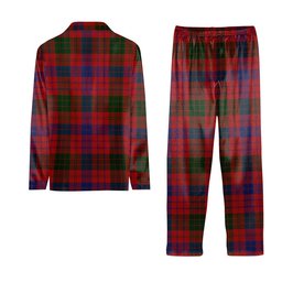 ScotsTee Shop Scottish Ross 4 Tartan Pajama Satin Velvet Flannel Pajama Set
