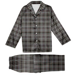ScotsTee Shop Scottish Southwick Tartan Pajama Satin Velvet Flannel Pajama Set