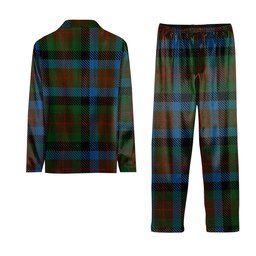ScotsTee Shop Scottish Tennant 2 Tartan Pajama Satin Velvet Flannel Pajama Set
