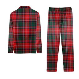 ScotsTee Shop Scottish Somerville Modern Tartan Pajama Satin Velvet Flannel Pajama Set