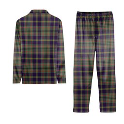 ScotsTee Shop Scottish Taylor Weathered Tartan Pajama Satin Velvet Flannel Pajama Set
