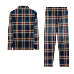ScotsTee Shop Scottish Yusra (Malay) Tartan Pajama Satin Velvet Flannel Pajama Set