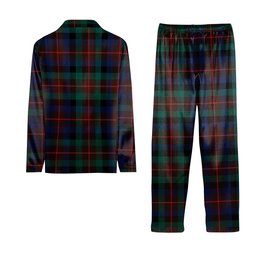 ScotsTee Shop Scottish Tennant Modern Tartan Pajama Satin Velvet Flannel Pajama Set