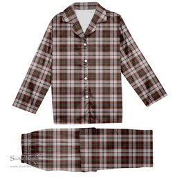 ScotsTee Shop Scottish Scott Dress Tartan Pajama Satin Velvet Flannel Pajama Set