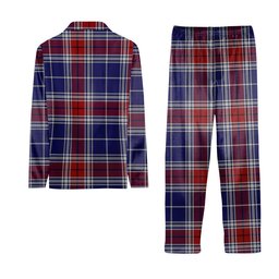 ScotsTee Shop Scottish Yudo Tartan Pajama Satin Velvet Flannel Pajama Set