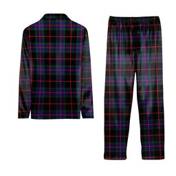 ScotsTee Shop Scottish Nairn Tartan Pajama Satin Velvet Flannel Pajama Set