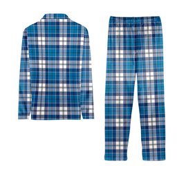ScotsTee Shop Scottish Roberton Tartan Pajama Satin Velvet Flannel Pajama Set