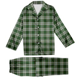 ScotsTee Shop Scottish Tailyour Dress Tartan Pajama Satin Velvet Flannel Pajama Set