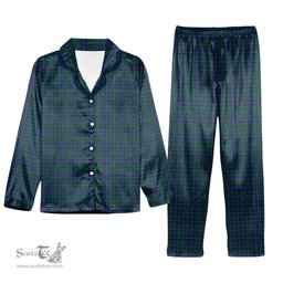 ScotsTee Shop Scottish Coopers & Lybrand Tartan Pajama Satin Velvet Flannel Pajama Set