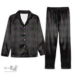 ScotsTee Shop Scottish MacInnes Homecoming Tartan Pajama Satin Velvet Flannel Pajama Set
