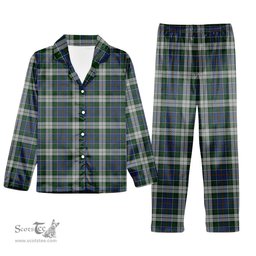 ScotsTee Shop Scottish MacInnes Dress Tartan Pajama Satin Velvet Flannel Pajama Set