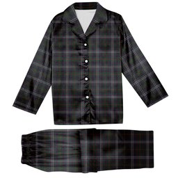 ScotsTee Shop Scottish MacGlynn Tartan Pajama Satin Velvet Flannel Pajama Set