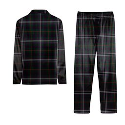 ScotsTee Shop Scottish MacGlynn Tartan Pajama Satin Velvet Flannel Pajama Set