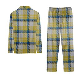 ScotsTee Shop Scottish MacGrath Tartan Pajama Satin Velvet Flannel Pajama Set