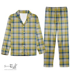 ScotsTee Shop Scottish MacGrath Tartan Pajama Satin Velvet Flannel Pajama Set