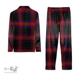 ScotsTee Shop Scottish MacInroy Rattray Tartan Pajama Satin Velvet Flannel Pajama Set