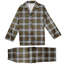 ScotsTee Shop Scottish MacKellar Dress Tartan Pajama Satin Velvet Flannel Pajama Set