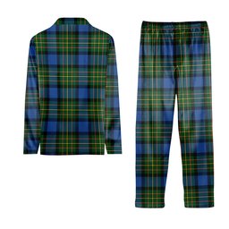 ScotsTee Shop Scottish MacLaren Ancient Tartan Pajama Satin Velvet Flannel Pajama Set
