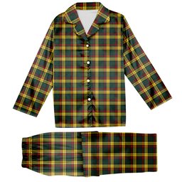 ScotsTee Shop Scottish MacMillan Old Modern Tartan Pajama Satin Velvet Flannel Pajama Set