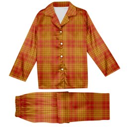 ScotsTee Shop Scottish MacMillan Dress Ancient Tartan Pajama Satin Velvet Flannel Pajama Set