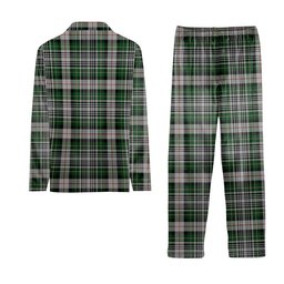 ScotsTee Shop Scottish MacKenzie MacGregor-Hastie Tartan Pajama Satin Velvet Flannel Pajama Set