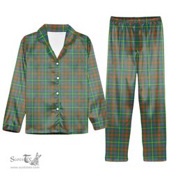 ScotsTee Shop Scottish MacKintosh Hunting Ancient Tartan Pajama Satin Velvet Flannel Pajama Set