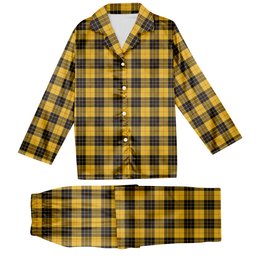 ScotsTee Shop Scottish MacLeod of Lewis Ancient SC Tartan Pajama Satin Velvet Flannel Pajama Set