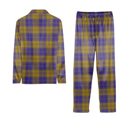 ScotsTee Shop Scottish MacLachlan 5 Tartan Pajama Satin Velvet Flannel Pajama Set