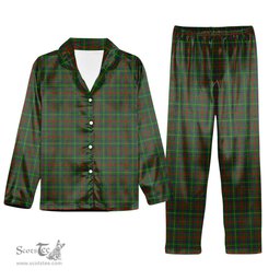 ScotsTee Shop Scottish MacKintosh Hunting Tartan Pajama Satin Velvet Flannel Pajama Set