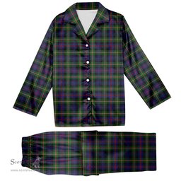 ScotsTee Shop Scottish MacKenzie Morgan Tartan Pajama Satin Velvet Flannel Pajama Set