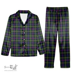 ScotsTee Shop Scottish MacKenzie Morgan Tartan Pajama Satin Velvet Flannel Pajama Set