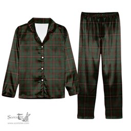 ScotsTee Shop Scottish MacKinnon Hunting 3 Tartan Pajama Satin Velvet Flannel Pajama Set