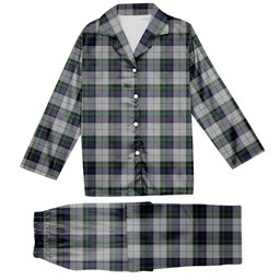 ScotsTee Shop Scottish MacKenzie Dress 3 Tartan Pajama Satin Velvet Flannel Pajama Set