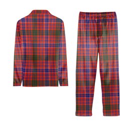 ScotsTee Shop Scottish MacRae Ancient Tartan Pajama Satin Velvet Flannel Pajama Set
