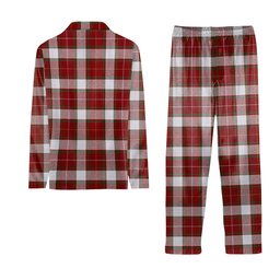 ScotsTee Shop Scottish MacPhee Dress Ancient Tartan Pajama Satin Velvet Flannel Pajama Set